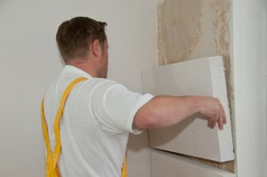 монтаж пенопласта