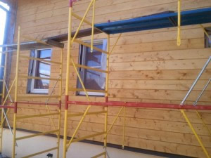 монтаж правельное крепление имитации бруса