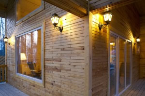 новшество в строительстве-деревянный кирпич