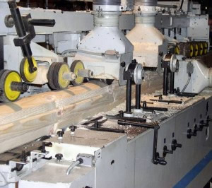 оборудование для производства профилированного бруса