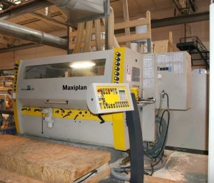 станок по производству клеенного бруса