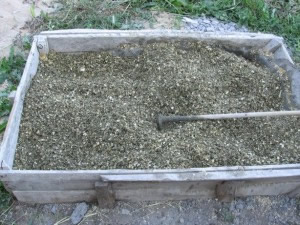 раствор из опилок