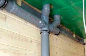 фото Монтаж внутренней канализации