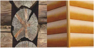 сайдинг под бревно