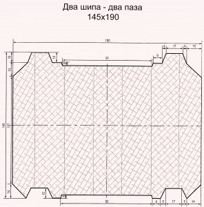 Сечение и форма бруса