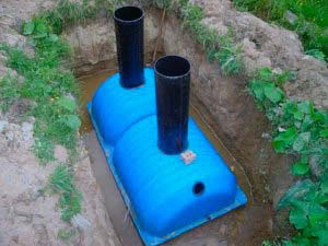 септик двух камерный для канализации