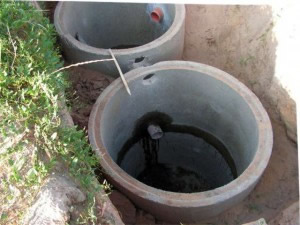 фото септик из бетонных колец своими руками