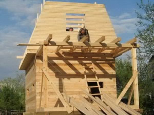 Профилированный брус сборка дома своими руками