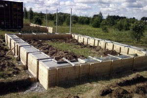 стоимость ленточного фундамента для дома