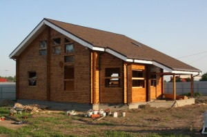 дом из профилированного бруса