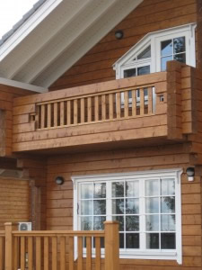 Настоящий красавец дом из клееного бруса финляндия