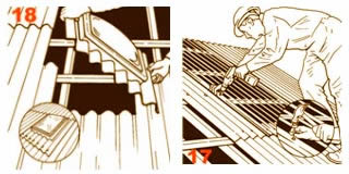 установка кровельного окна