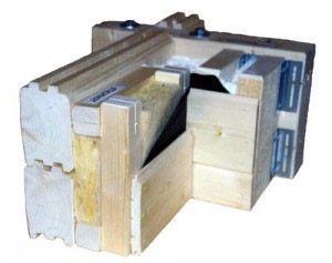 Пример пирога утепления профилированного бруса