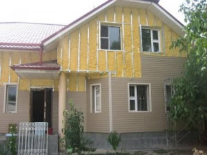 утепление деревянного дома под сайдинг