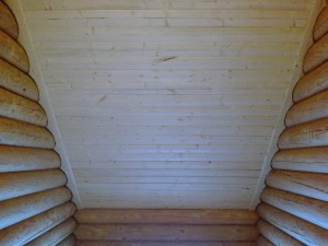вагонка внутри дома